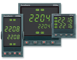 Temperature Controllers — Eurotherm products
